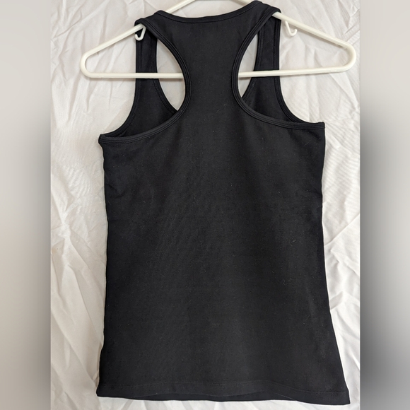 Hamsa hand tank top Small lily lotus racer back cotton spiritual yoga meditation - Picture 4 of 5